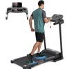 Novonova Tapis Roulant Pieghevole da Casa, Tapirulan Elettrico Salvaspazio con Schermo LED 12 Programmi di Allenamento, NV-T3801