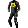 Revit Tuta moto intera Revit Argon 2 nero-giallo fluo, 48