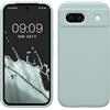 kwmobile Cover per Google Pixel 8a Custodia - Back Case per Smartphone in Silicone TPU - Protezione Gommata - menta freddo