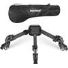 NEEWER Carrello per Treppiede Fotografico, Dolly Fotocamera a Sblocco Rapido con Ruote in Gomma da 2, Gambe Telescopiche, Maniglia e Borsa,33lb, Resistente per DSLR,Videocamere, Foto e Video, TS009