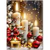 Yiminu.DS Diamond Painting Natalizi, Diamond Painting Kit Completo 1 Pezzi, Diamanti Painting Kit 5D Adulti, Pittura Diamante Quadri Con Perline, 30Cm X 40Cm-2