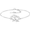 Sofia Milani - Bracciale da Donna in Argento 925 - Ciondolo a Cuore - 30156