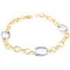 Monde Petit Bracciale per donna - due ori 18k (750) - Scatola Regalo - Certificato di garanzia
