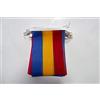 AZ FLAG Ghirlanda 6 Metri 20 Bandiere Pansessualità 21x15cm, Bandiera Orgoglio Pansessuale 15 x 21 cm - Festone Bandierine