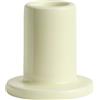 Hay - Portacandela Tube - Bianco - Maiolica smaltata