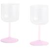 Hay - Bicchiere da vino tint - Verde - Vetro borosilicato