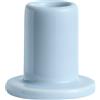 Hay - Portacandela Tube - Blu - Maiolica smaltata