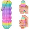 Ainiv Pain Fidget, Pain Stim Fidget Giocattolo per Adulti & Adolescenti, Giochi Sensoriali con Punte, Fidget Toys Con Punta Grippie Stim, Antistress Adulti (1 pezzi)