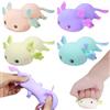 GAROMIA - 4 pezzi Giocattoli Squishy Axolotl, antistress per bambini e adulti, per compleanni e feste