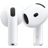 APPLE AIRPODS 4 GENERAZIONE AURICOLARI WIRELESS BLUETOOTH WHITE