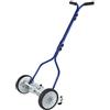 Amazon Basics Tosaerba a spinta con ruote e 4 lame da 35,5 cm, blu