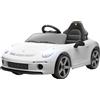 AIYAPLAY Auto Elettrica Bambini 3-5 Anni Licenza RUF GT con Telecomando Rosso