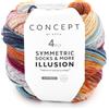 Katia Concept Illusion Symmetric Socks & More by Katia