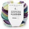 Katia Concept Illusion Symmetric Socks & More by Katia