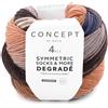 Katia Concept Degradé Symmetric Socks & More by Katia