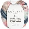 Katia Concept Symmetric Rainbow Socks & More by Katia