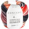 Katia Concept Symmetric Rainbow Socks & More by Katia