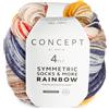 Katia Concept Symmetric Rainbow Socks & More by Katia