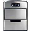 RGV Mojito Ice - Fabbricatore di Ghiaccio in Acciaio Inox con Pannello LCD Touch e 3 Dimensioni di Cubetto, Produzione 10-12 Kg/24h