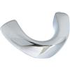 OBF 08 5631 29 - Maniglia per cassetti Grimme (curva), larghezza 44 mm, impugnatura per cassetto ZN, distanza tra i fori 32 mm