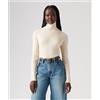 LEVI'S ® Levi's® Maglia A Collo Alto Ecru Donna