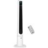 HOMCOM Ventilatore a Torre 50W a 3 Modalità e 3 Velocità con Timer da 12h, in ABS, Ø32x118.2 cm, Bianco|Aosom