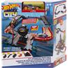 Hot Wheels - Pack di Espansione della City, set da 10 pezzi con base per pista e pezzi per costruire una destinazione urbana, macchinina Hot Wheels inclusa, giocattolo per bambini, 4+ anni, HDN95
