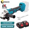 TKKEACE 125 millimetri Cordless Brushless Ricaricabile Elettrico Smerigliatrice Rettificatrice FAI DA TE Lavorazione Del Legno Strumento di Potere Per Makita 18V Batteria - 125mm