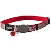 Rogz Catz ReflectoCat Collare, Rosso
