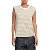 G-STAR Donna Stripe Boxy Top, Multicolore (lt chalk/osaka blue stripe D26073-D979-H315), S