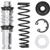 Qqmora Kit di Riparazione della Pompa del Freno della Frizione del Motociclo Kit di Riparazione del Cilindro Principale con Guarnizioni della Molla del Pistone 12,7 Mm Adatto per Moto/Motocross/Scooter