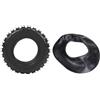 Qqmora Camera d'aria in gomma per moto, 13 x 5.00-6 pneumatici a prova di esplosione, ammortizzante, antiforatura, modello antiscivolo per tosaerba Dirt Bike ATV,pneumatico