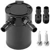 Bediffer Oil Catch Can Compact Universale per parti di ricambio per accessori per auto,Imbuto per olio