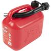 START Tanica in Plastica per Carburante 5L con Bocchettone - Leggera e omologata