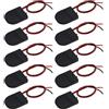 Be In Your Mind 10 PZ 3 V 1 X CR2032 Portabatteria Portabatterie A Bottone Portabatteria Con Custodia Con Interruttore ON/Off Cavo 26AWG Nero