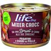 LIFE DOG Mixer per Cani Life Dog Natural Fegatini e Cuori di Pollo - 150g Prezzo x 6 unità