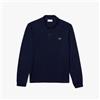 Lacoste Polo Manica Lunga 1312 Blu Navy