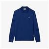 Lacoste Polo Manica Lunga 1312 Blu Navy