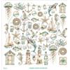 Carta Scrap Elements Azure Coast