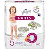 NATURAL WOOL DISTRIBUTION HAPPY PANTS 11-18KG 5 JUNIOR 22 PEZZI