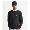 Calvin Klein Jeans Maglione Modern Crew Neck Nero Uomo