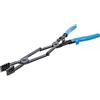 BGS 6675 | Pinza per fascette stringitubo con doppio snodo | 440 mm | 0 - 40 mm