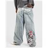 Ed Hardy NYC Skull XXtra Jeans, Blu