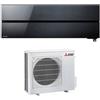 Mitsubishi - Condizionatore Inverter Mitsubishi LN Nero 9000 Btu MSZ-LN25VG2B WiFi R32 A+++