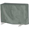 Tecnosystemi - Cappottina copri condizionatore per unità esterna 95x89x37 mm