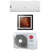 Lg - Climatizzatore LG Dual Split Art Cool Gallery + Libero Smart 9+12 9000+12000 Btu Inverter A++ R32 MU2R17 WIFI ready