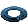 Generico - Rosone anello d 80 per stufe a pellet nero