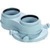 Vaillant - Kit Sdoppiatore Fumi 80/80 Caldaia ecoBLOCK Vaillant 0020147470