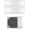 Argo - Climatizzatore Ecowall Argo dual split da 9000+9000 btu con inverter in R32