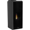 Laminox - Stufa a pellet idro Laminox Tina Idro Lux Black Line 20 kW antracite in A+ WiFi ready